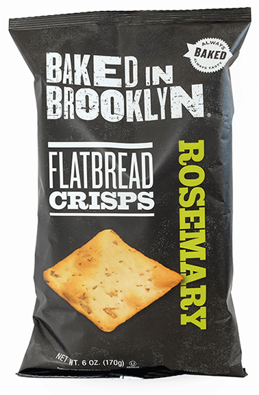 Baked In Brookly Flatbread Crisps Rosemary