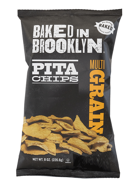 Baked In Brookly Pita Chips Multigrain