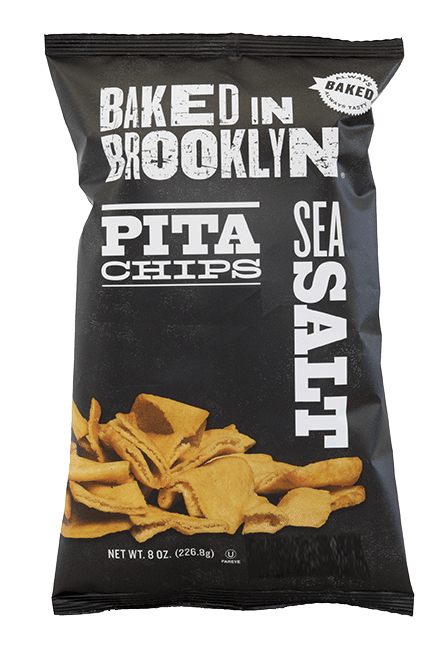 Baked In Brookly Pita Chips Sea Salt